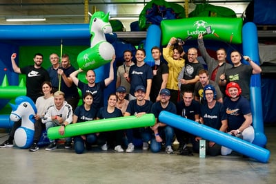 Olympiades indoor - ambiance festive