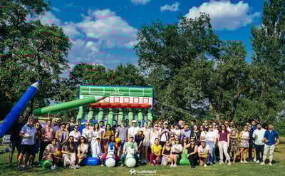 Olympiades outdoor - cohésion d'équipe