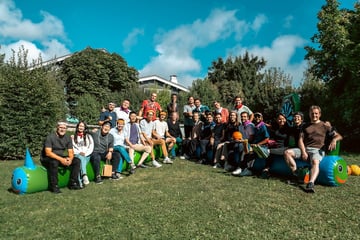 Équipe en attente - avant l'expérience Ludimouv