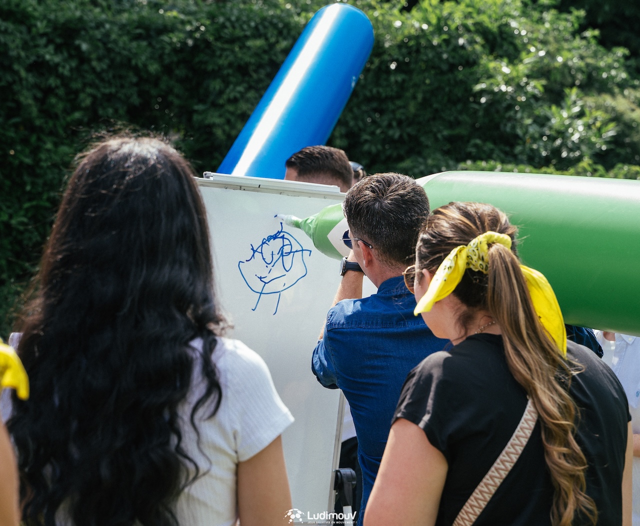 Pictionary Géant - Olympiades LudiPlace Annecy