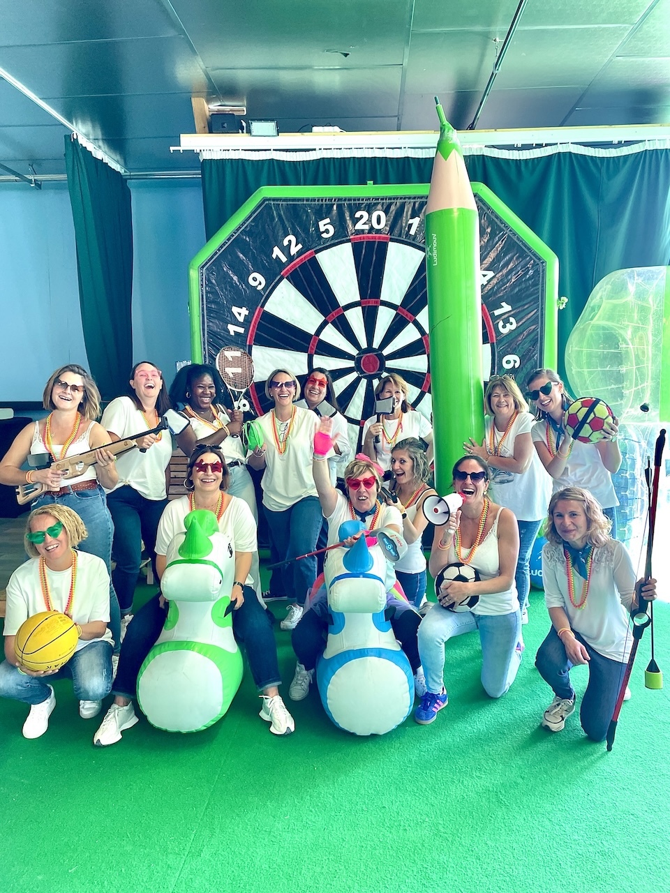 Groupe EVJF aux Olympiades LudiPlace Annecy