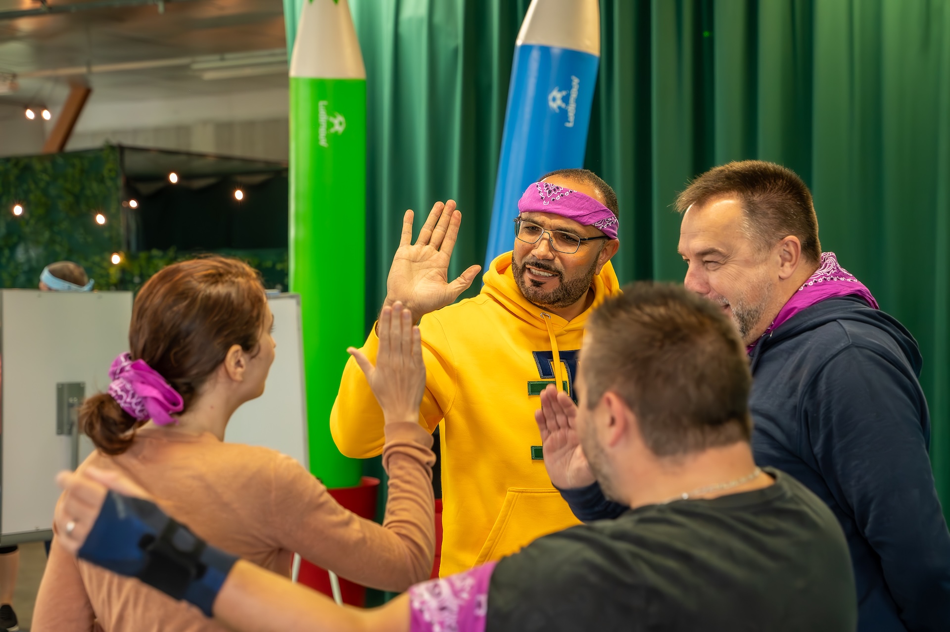 Olympiades Team Building au LudiPlace Annecy - Château interactif